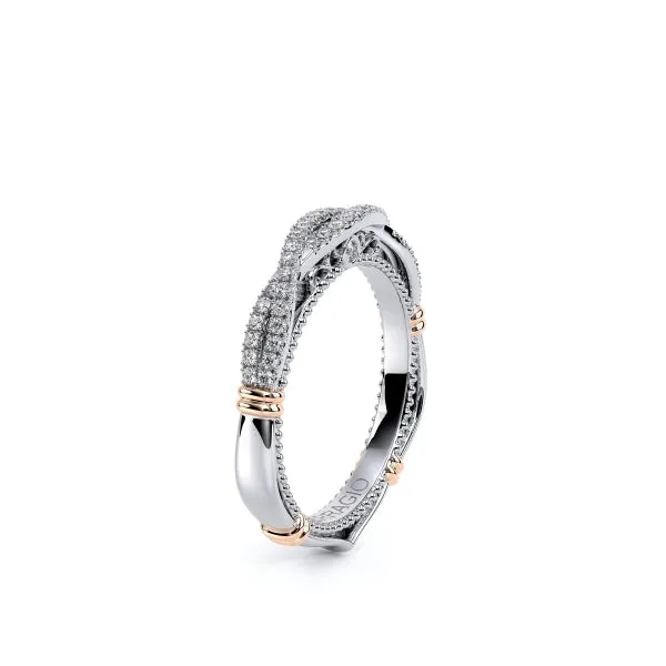 Verragio Twisted Shank Diamond Wedding Band
