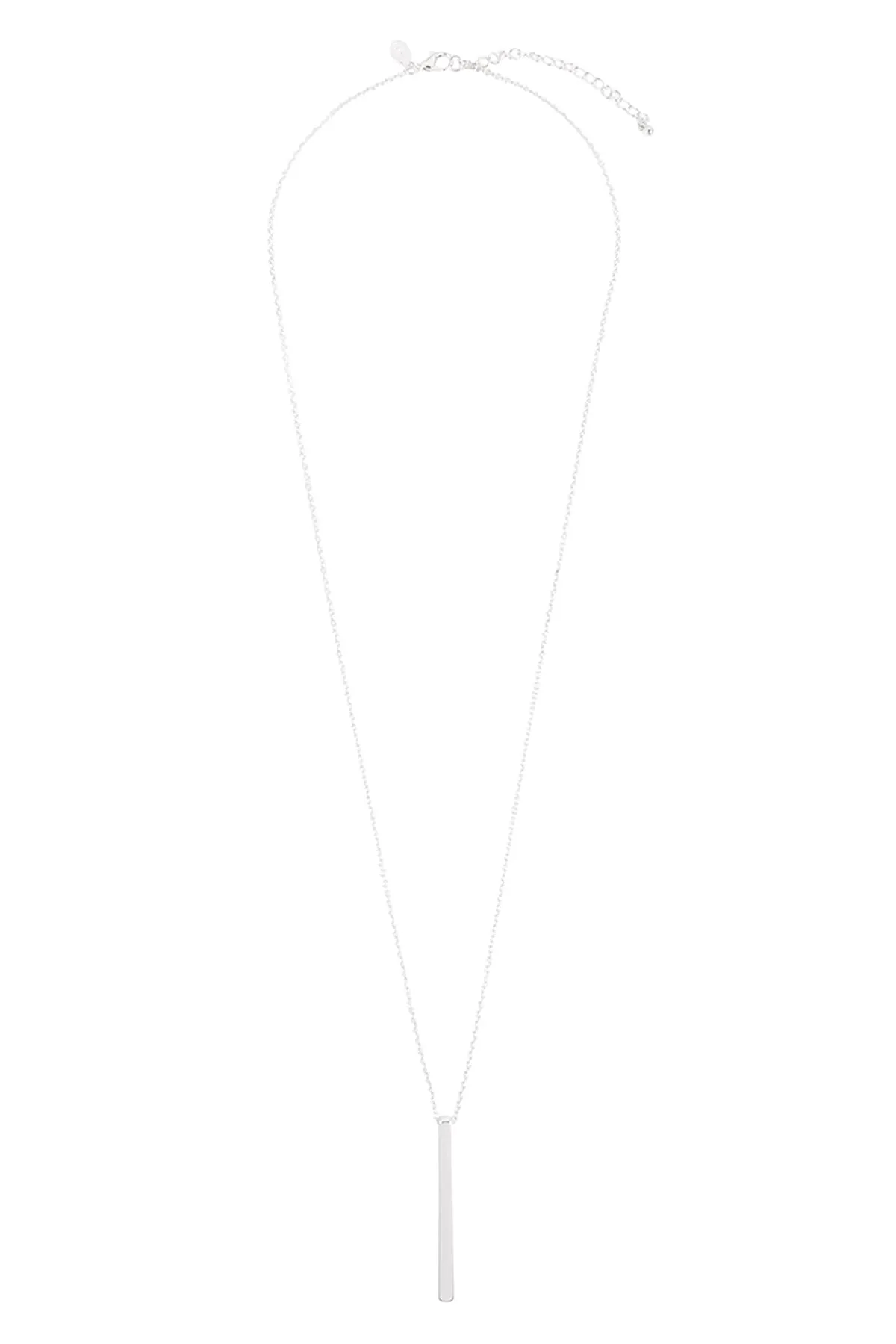 VERTICAL BAR PENDANT LONG NECKLACE