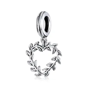 Vine Heart Dangle Charm
