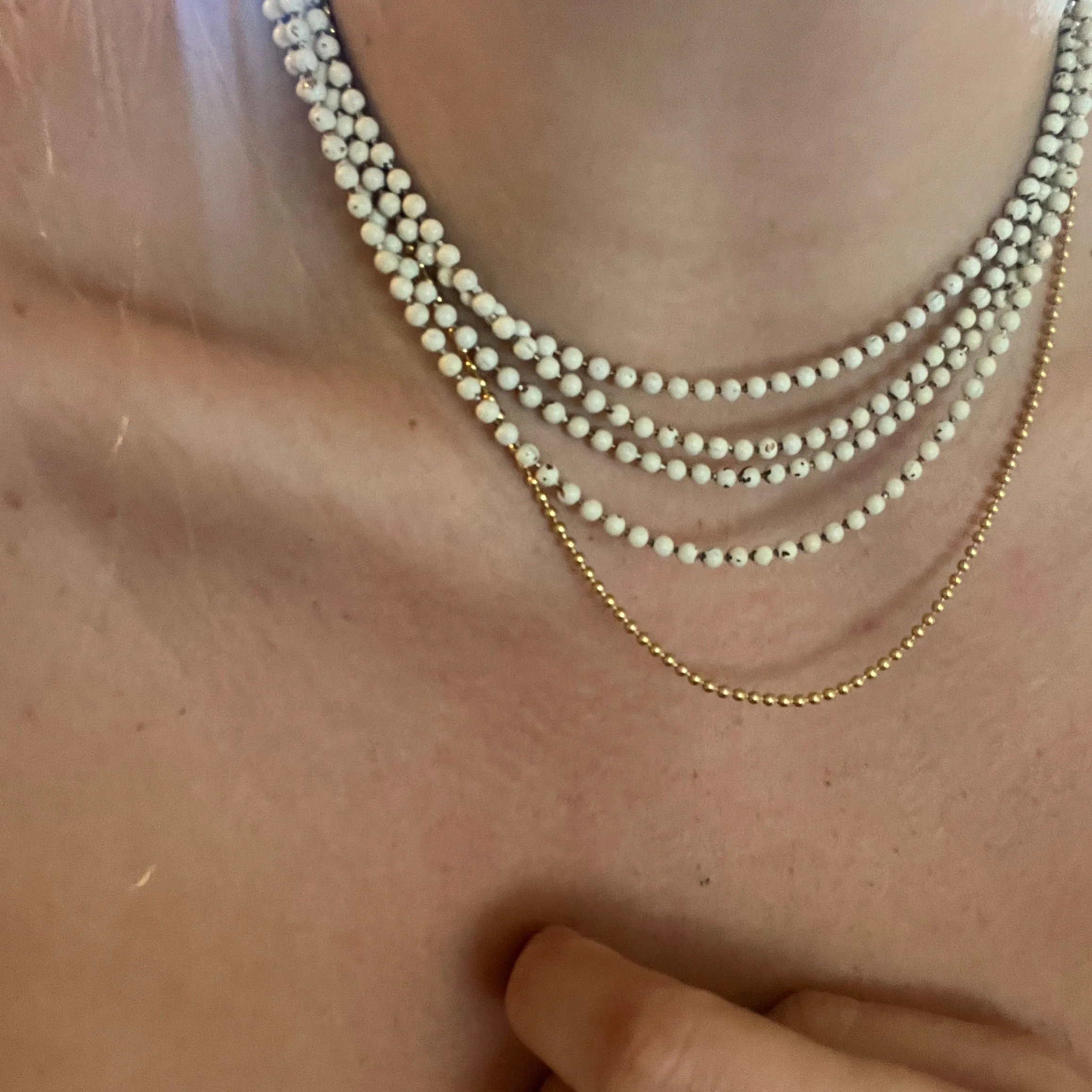Vintage Multi Strand Necklace