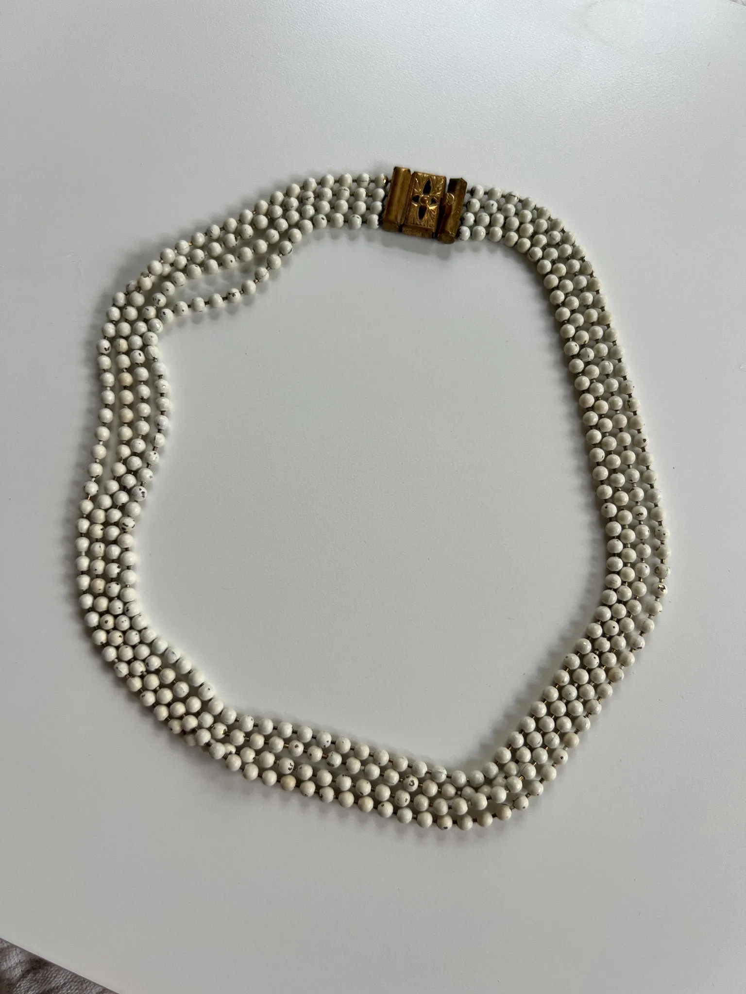 Vintage Multi Strand Necklace