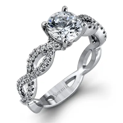 Wedding Set in 18k Gold with Diamonds