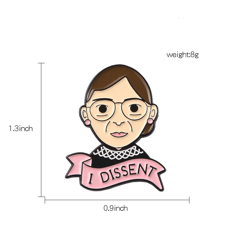 Women's Ginsberg Head Pin