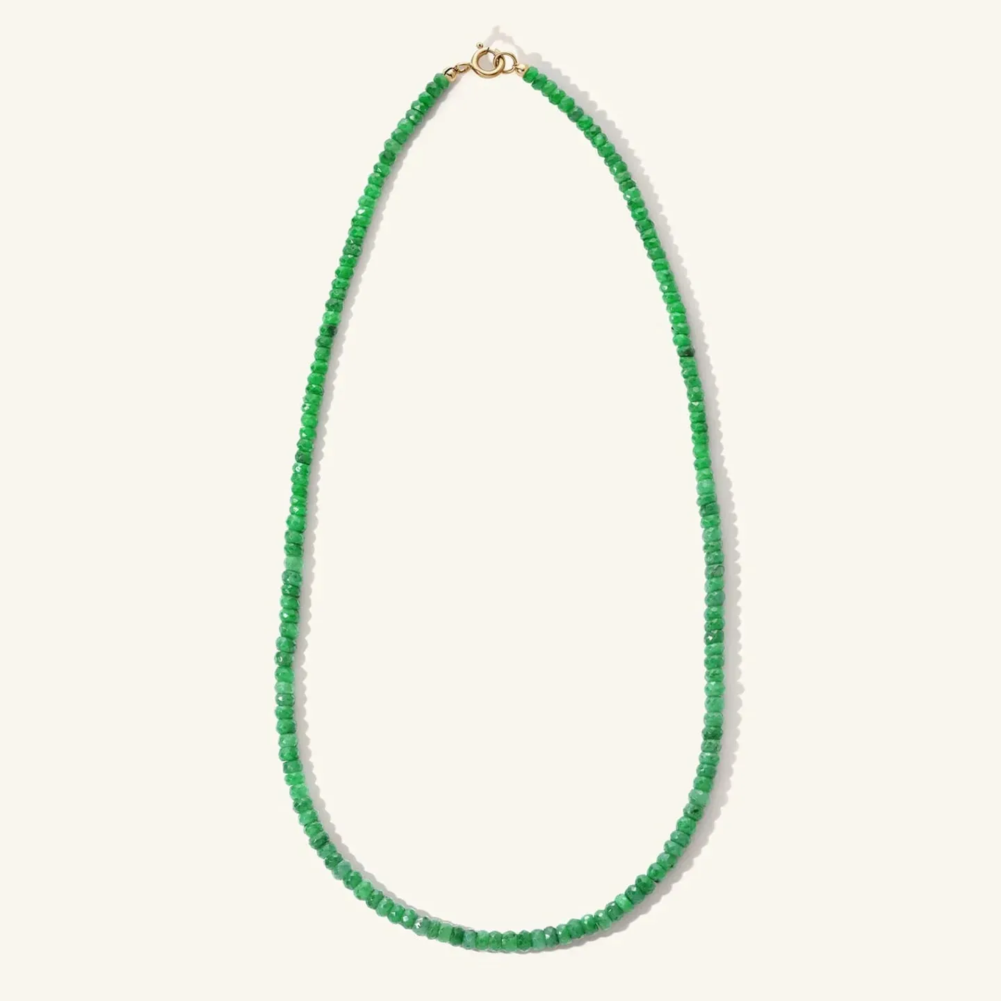 Zahava Heirlooms Emerald Beaded Necklace